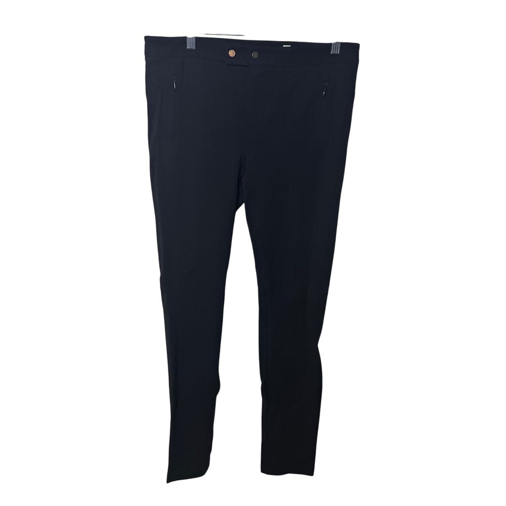 Vince Pants Women’s 8 Black Slim Ankle Trousers Stretch Viscose Blend Workwear